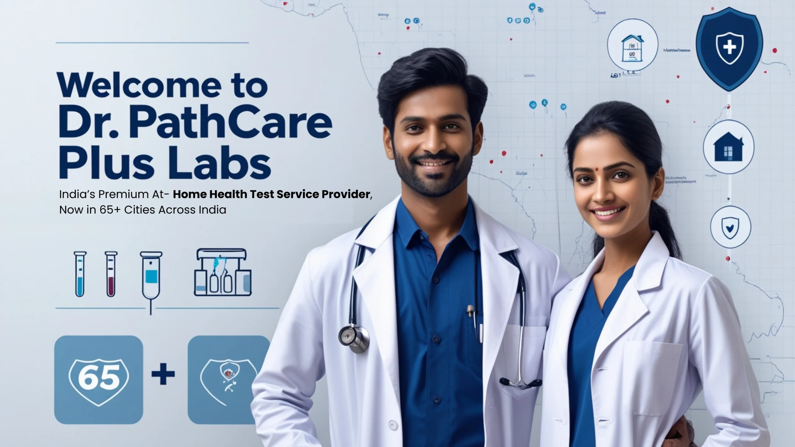 Dr. Pathcare Plus Labs – At-home health test services across 65+ cities in India